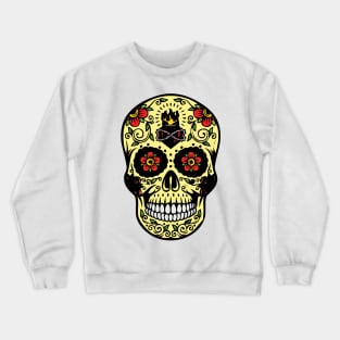 Colorful Mexican skull Crewneck Sweatshirt